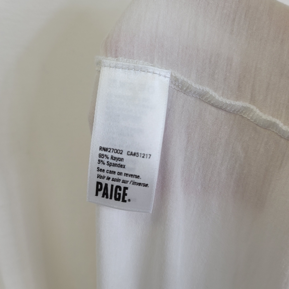 Paige elevated basic T shirt - Picture 4 of 5